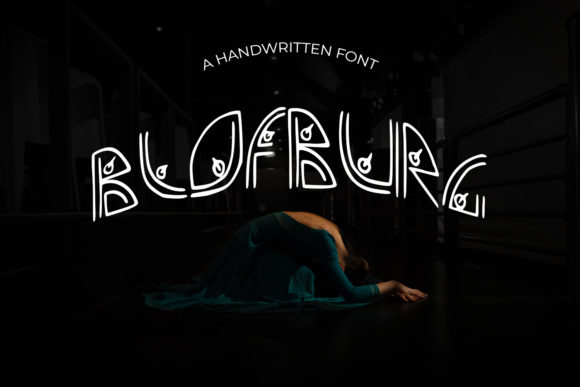 Blofburg: A Unique Display Font for Creative Designers