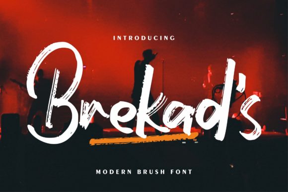 Brekad s: A Bold Font for Standout Design