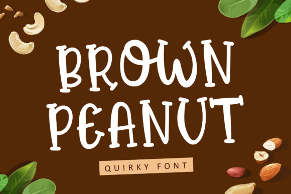 Brown Peanut Font