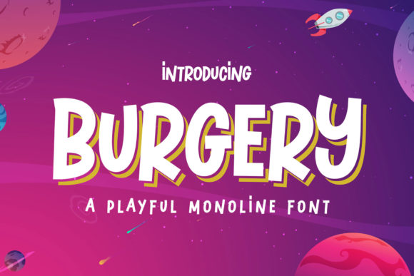 Burgery: A Strategic Font for Creative and Practical Expression