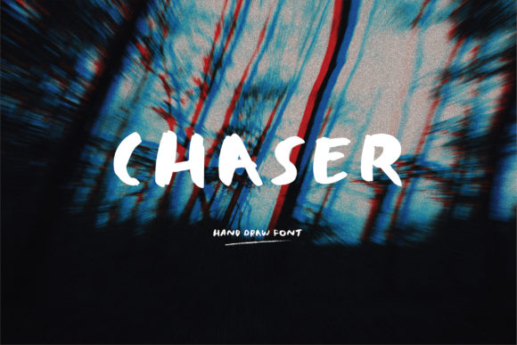 Chaser: A Versatile Display Font for Creative Design