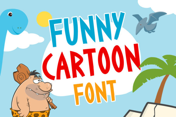 Funny Cartoon: A Bold Font That Brings Playfulness to Your Projects