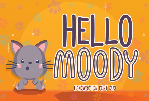 Hello Moody: A Versatile Font for Creative Expression