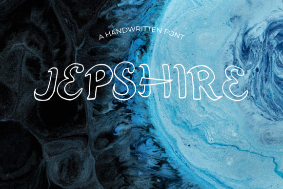 Jepshire: A Modern Display Font for Creative Expression