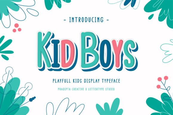 Kid Boys Font: A Creative Tool for Design and Expression