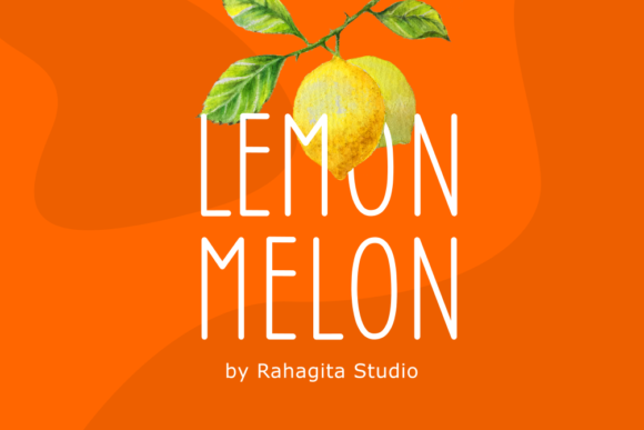 Lemon Melon Display Font
