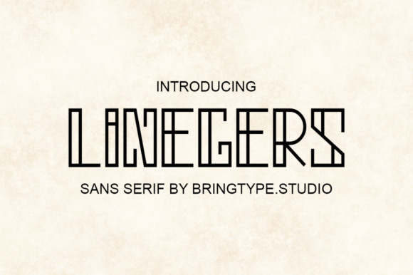 Linegers: A Modern Typographic Solution for Creative Expression