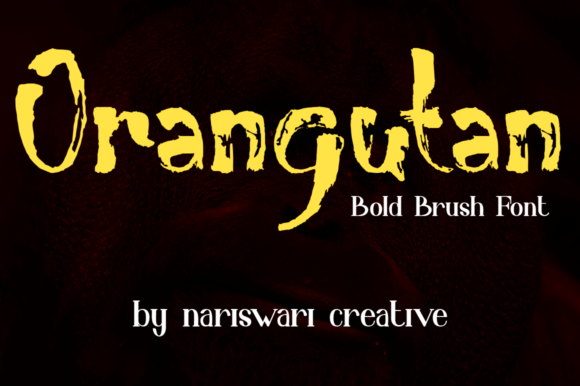 Orangutan: The Bold and Unapologetic Display Font for Designers