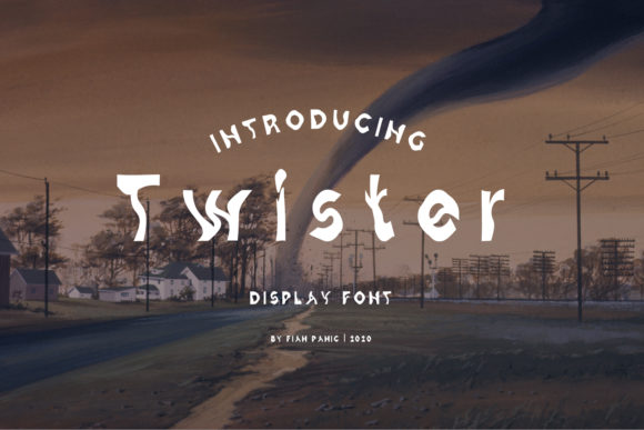 Panic Twister: A Playful Font for Creative Expression