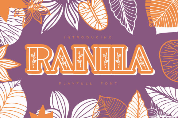 Ranila: A Bold and Creative Display Font for Modern Design