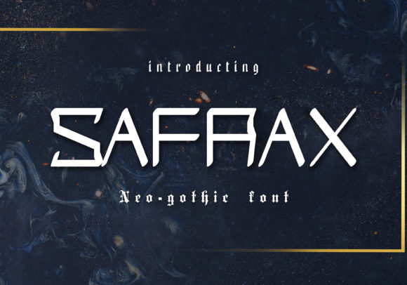 Safrax: A Font That Elevates Design