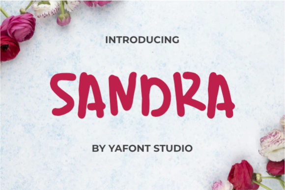 Sandra: A Font That Speaks to the Heart of Creativity
