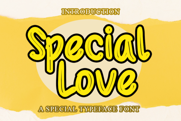 Special Love Font Adds Unique Style to Design Projects