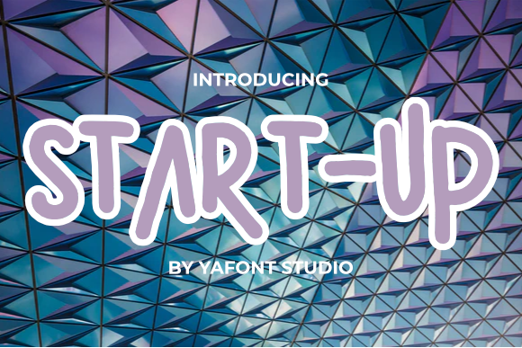 Start-up: A Versatile Font for Creative and Educational Projects